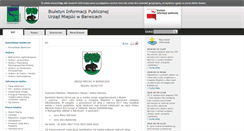 Desktop Screenshot of bip.barwice.pl